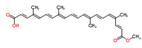 ChemSpider 2D Image | Bixin | C25H30O4