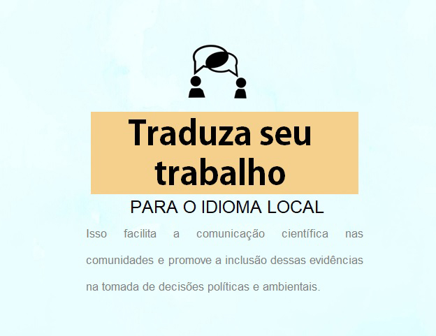 Traduza seu trabalho
